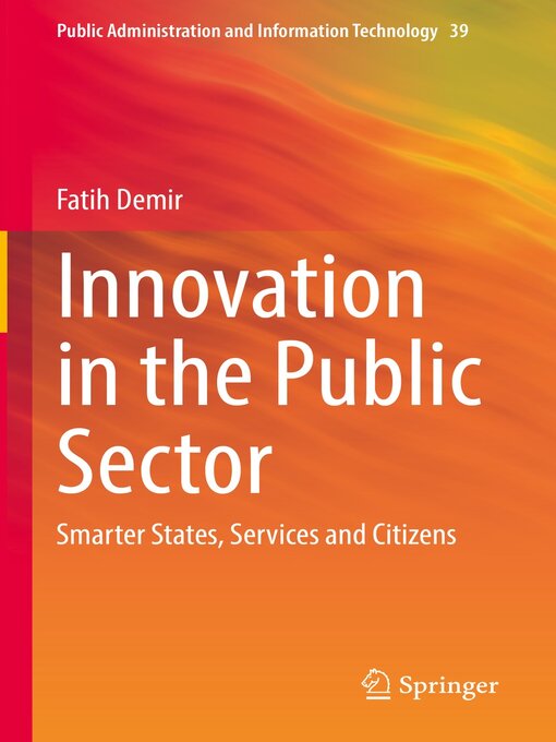 Title details for Innovation in the Public Sector by Fatih Demir - Available